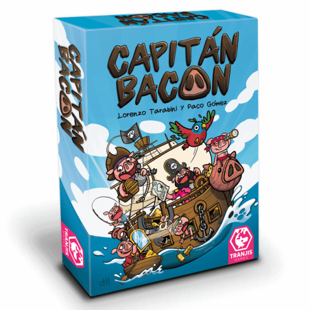 Capitán Bacon - Juego de Mesa de Cartas y Estrategia Pirata