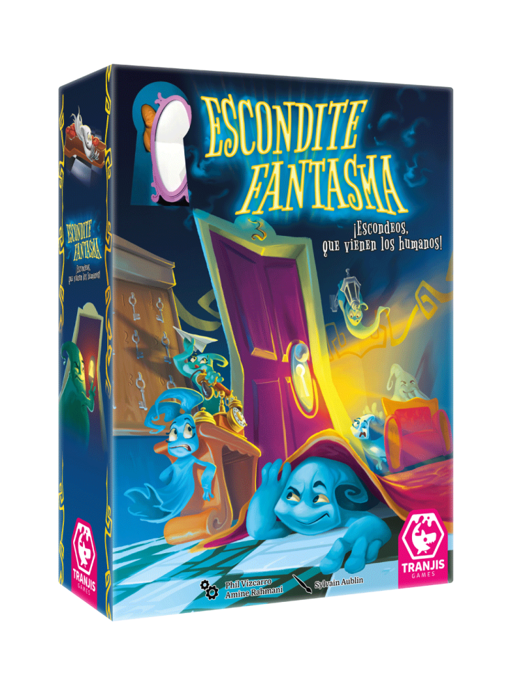 Escondite Fantasma juego de mesa familiar estrategia fantasmas