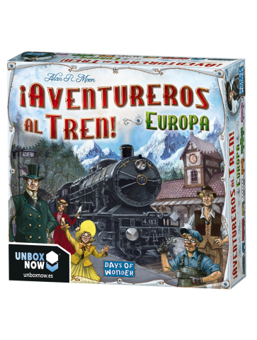 Juego de mesa Aventureros al Tren Europa