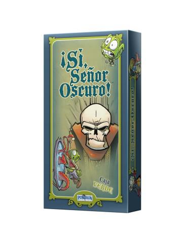 Sí Señor Oscuro Caja Verde juego de mesa humor fantasía cartas