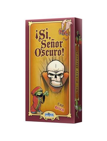 Sí Señor Oscuro Caja Roja juego de mesa humor fantasía cartas