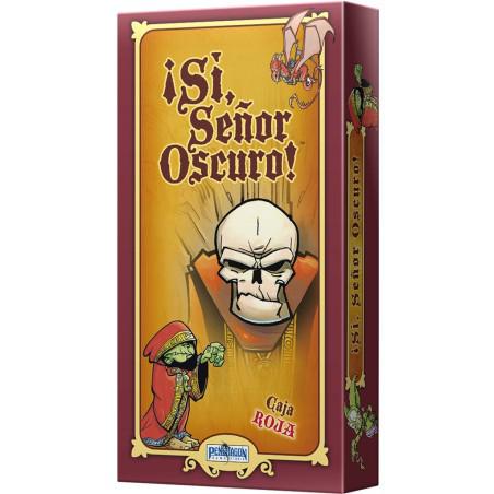 Sí Señor Oscuro Caja Roja juego de mesa humor fantasía cartas