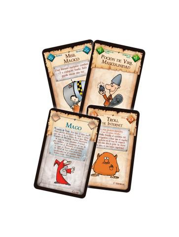 Munchkin - Juego de Mesa de Cartas y Aventuras Divertidas