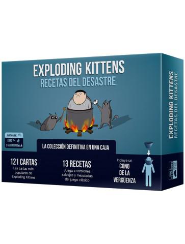 Juego de mesa Exploding Kittens Recetas del Desastre