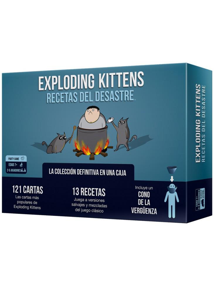 Juego de mesa Exploding Kittens Recetas del Desastre