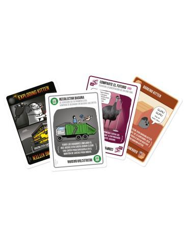 Juego de mesa Exploding Kittens Recetas del Desastre