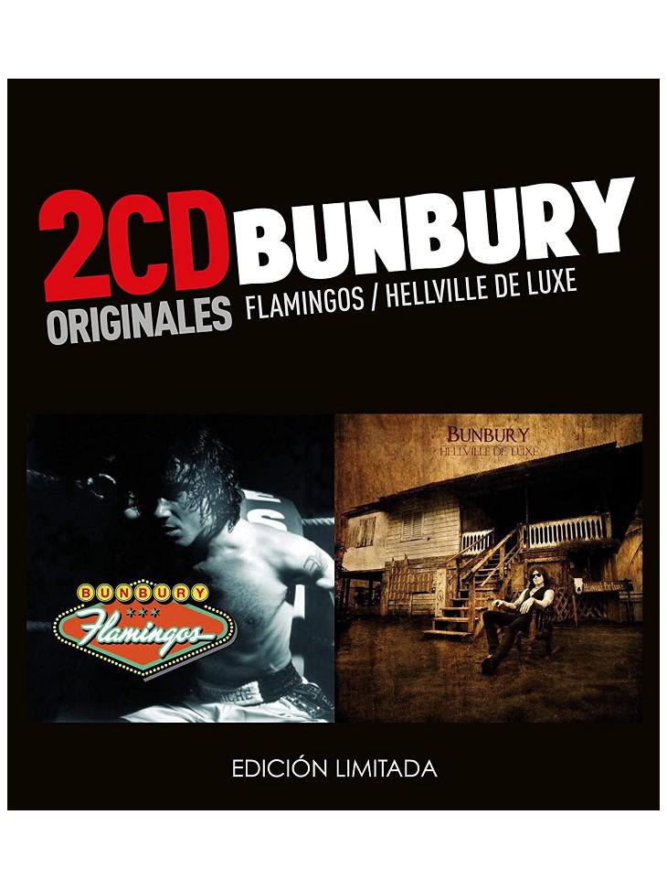 2CD Bunbury -Flamingos, Hellville De Luxe-