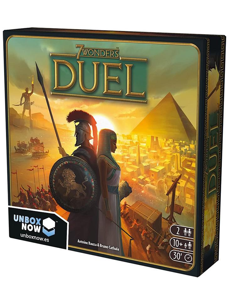7 Wonders Duel juego de mesa estrategia civilizaciones 2 jugadores