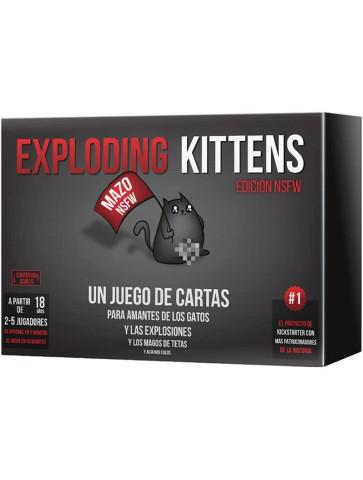 Exploding Kittens NSFW juego de mesa cartas humor estrategia