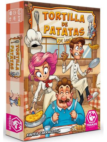 Tortilla de Patatas juego de mesa cartas memoria cocina