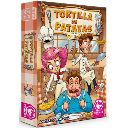Tortilla de Patatas juego de mesa cartas memoria cocina