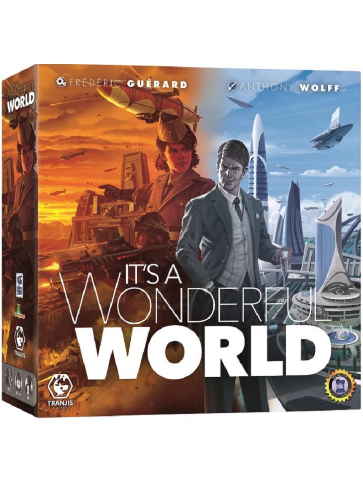 Its a Wonderful World juego de mesa de estrategia y draft Tranjis Games