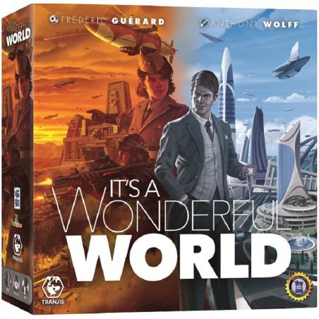 Its a Wonderful World juego de mesa de estrategia y draft Tranjis Games