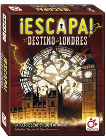 ¡Escapa! El Destino de Londres juego de mesa cooperativo de misterio