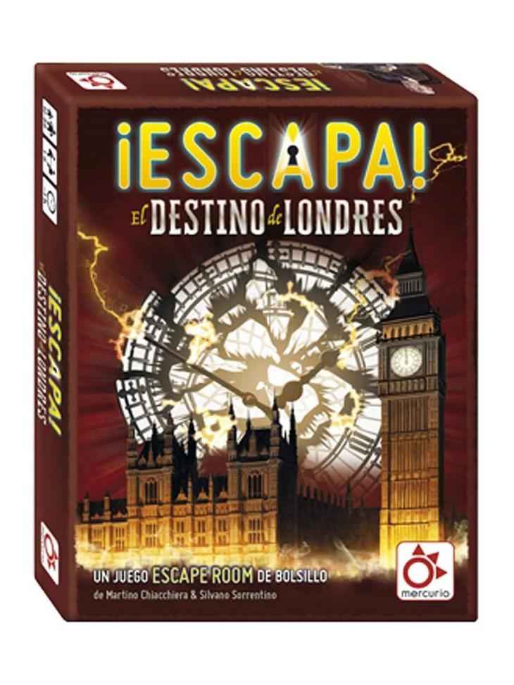 ¡Escapa! El Destino de Londres juego de mesa cooperativo de misterio