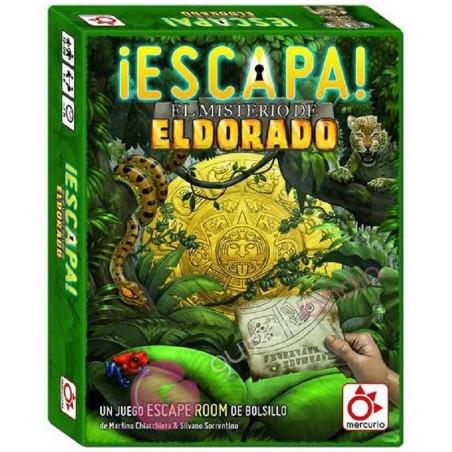 ¡Escapa! El Misterio de Eldorado juego de mesa aventura en la selva