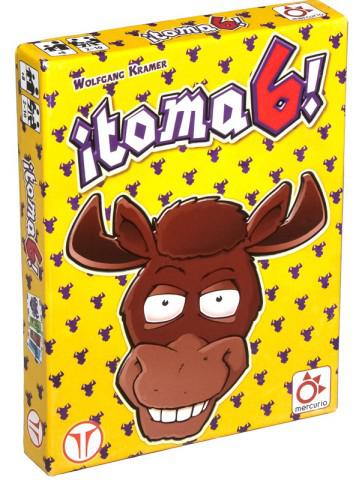 ¡Toma 6! juego de cartas familiar evita puntos negativos