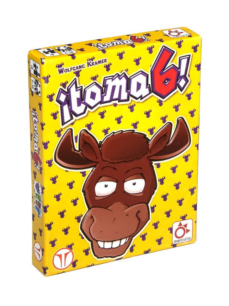 ¡Toma 6! juego de cartas familiar evita puntos negativos