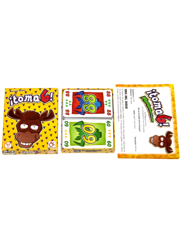 Juego de Mesa Toma 6 Juegos Mercurio