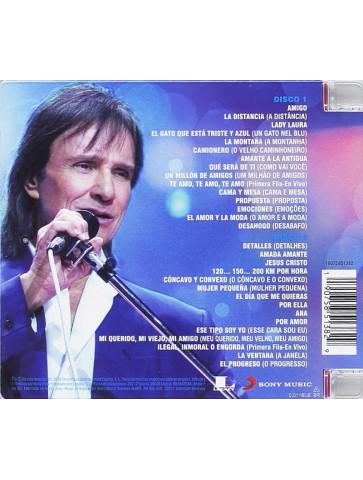 Cd Roberto Carlos -Esencial- 2cd-trasera