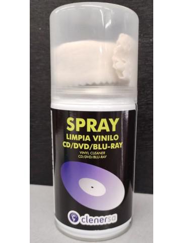 Spray Limpia Vinilo, Cd, Cd Rom, Laser Disc... -Clener-