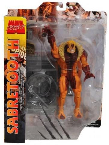 "Figura de Dientes de Sable de Marvel Select: 18cm y 14 puntos de articulación"