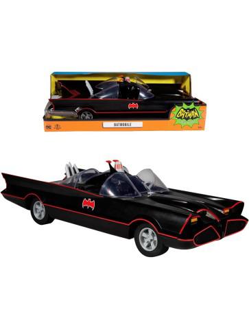 Batmóvil DC Retro Batman 66 en su línea de vehículos