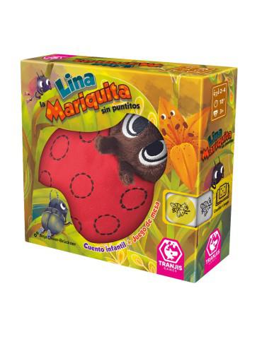 Lina La Mariquita Sin Puntitos juego de mesa infantil colores