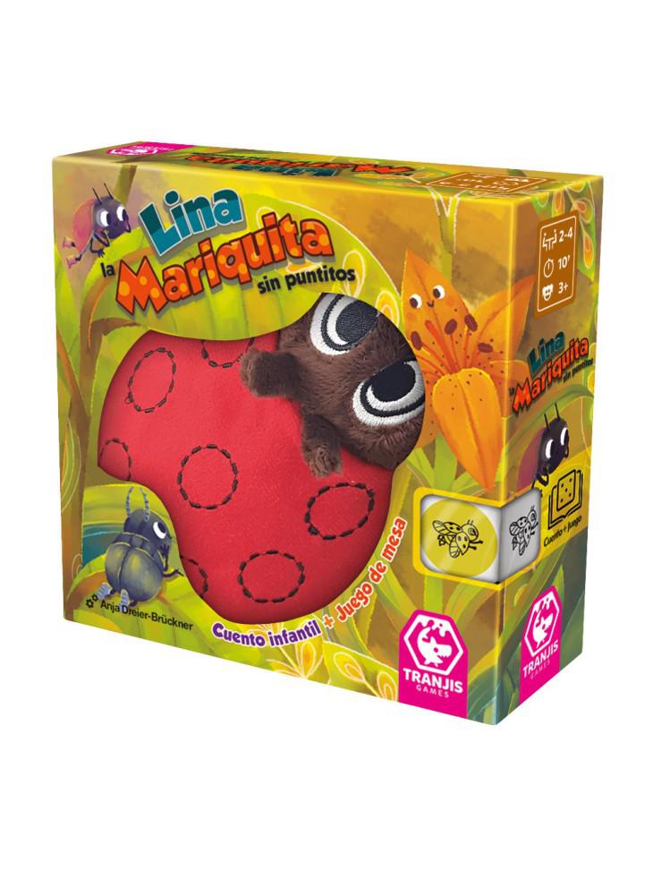 Lina La Mariquita Sin Puntitos juego de mesa infantil colores