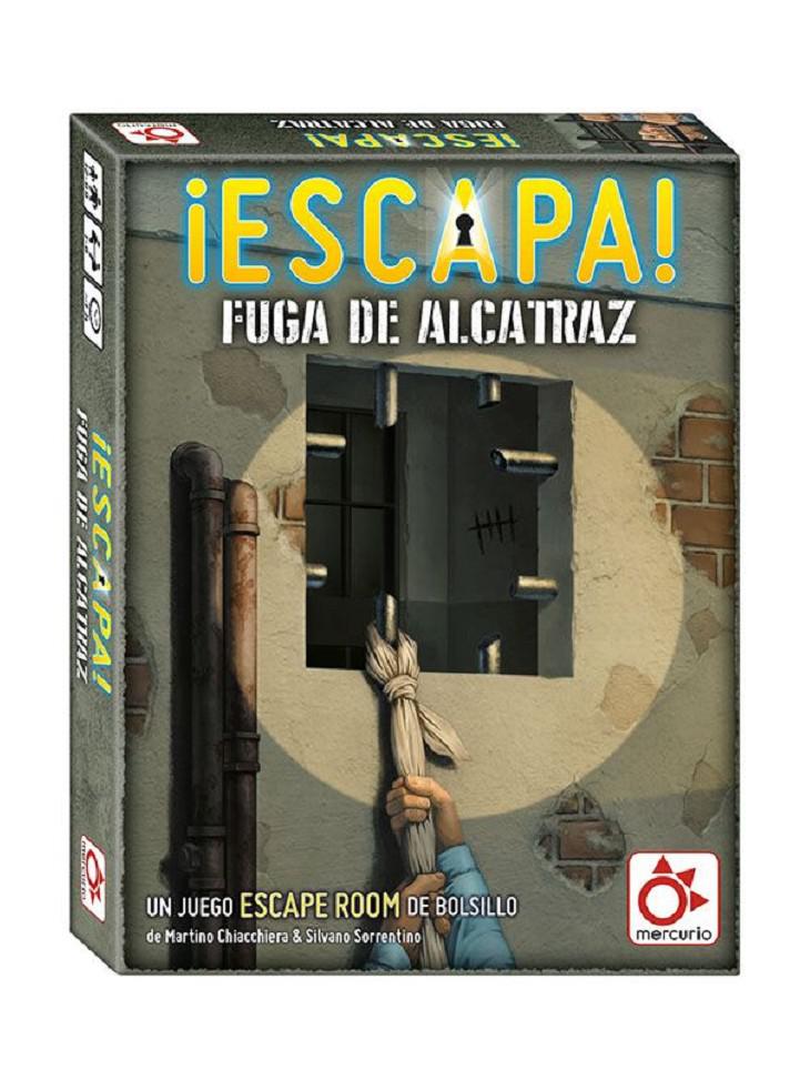 La Fuga de Alcatraz juego de mesa escape room prisiones