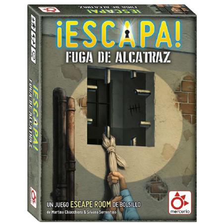 La Fuga de Alcatraz juego de mesa escape room prisiones