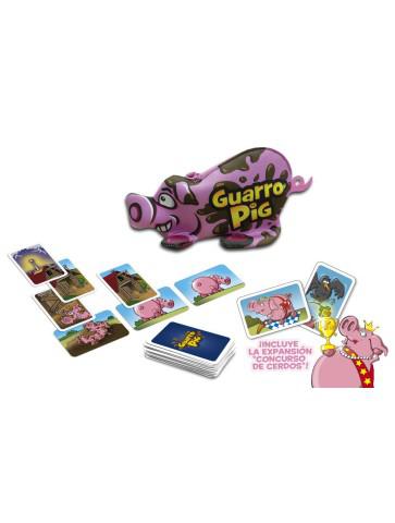 Guarro Pig juego de cartas cerdos barro diversión familiar