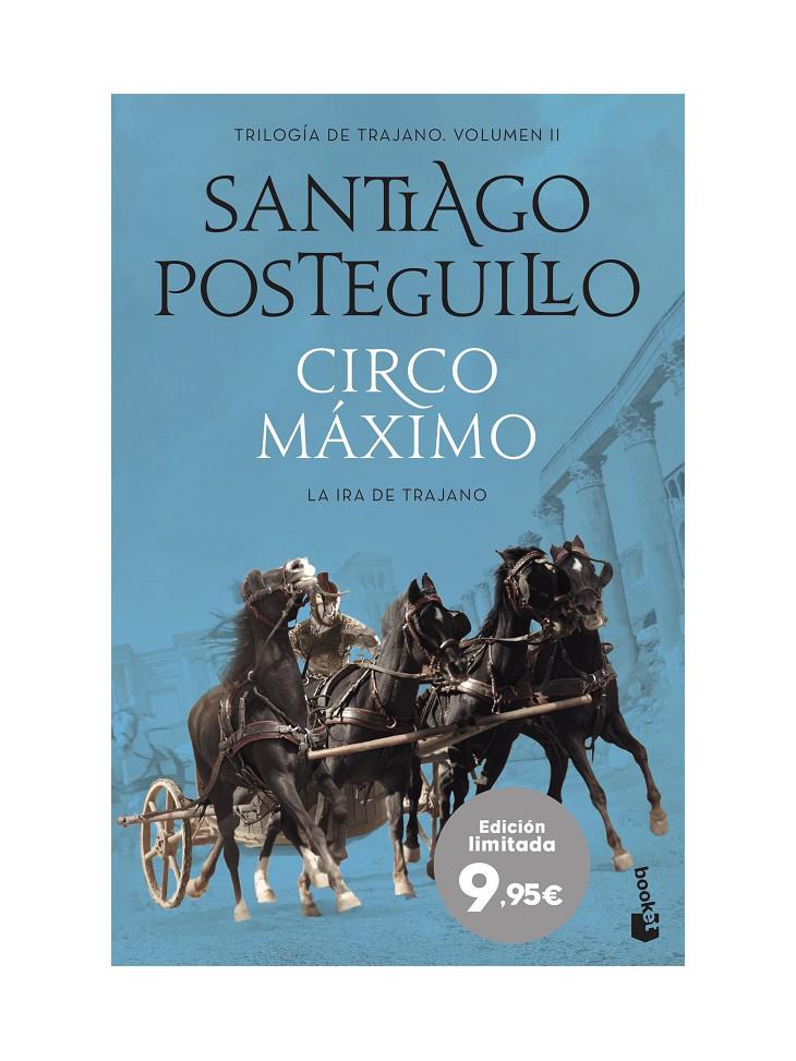 Circo Máximo, La ira de Trajano, Santiago Posteguillo