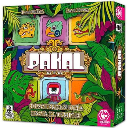 Pakal juego de mesa de puzle deslizante y rapidez Tranjis Games