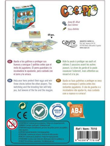 CO-CO-PIO juego de cartas