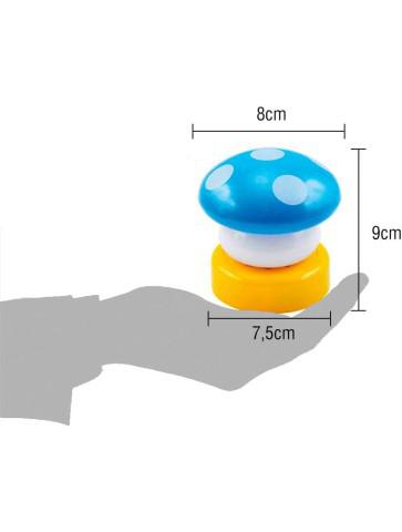 Luz de noche infantil Seta Azul [Clase de eficiencia energética A+++]tamaño