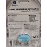Luz de noche con interruptor, a 220V, 0.1 W, Coche, Color Blanco y Azul -Clenersa-