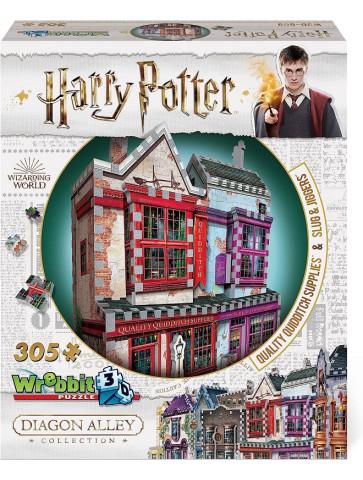 Puzzle 3D Wrebbit,Harry Potter - Diagon Alley, 305 Piezas.