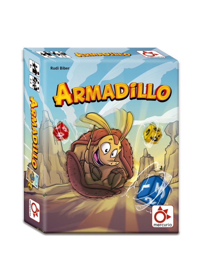 Armadillo juego de dados cartas diversión familiar estrategia