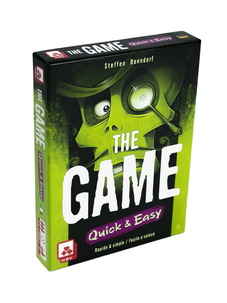 The Game Quick & Easy juego de cartas cooperativo colores números