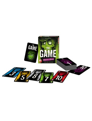 The Game Quick & Easy juego de cartas cooperativo colores números