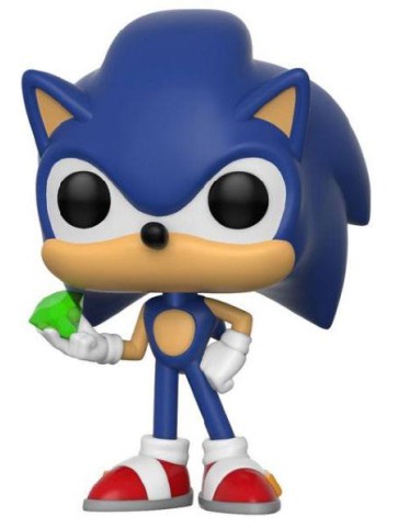 Funko Sonic The Hedgehog (Emerald) 9 cm - Figura de Vinilo POP! Games