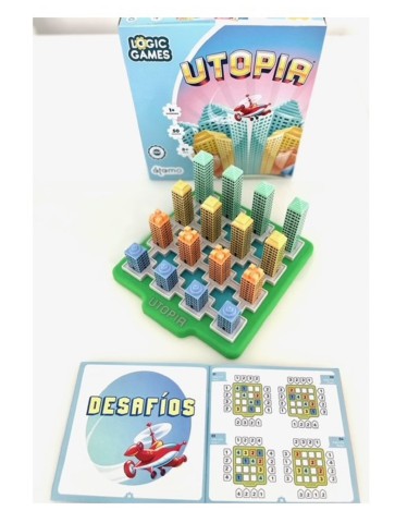 UTOPIA - Desafía tus Habilidades de Planeamiento Urbano en un Juego de Lógica Fascinante
