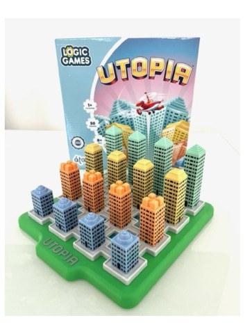 UTOPIA - Desafía tus Habilidades de Planeamiento Urbano en un Juego de Lógica Fascinante