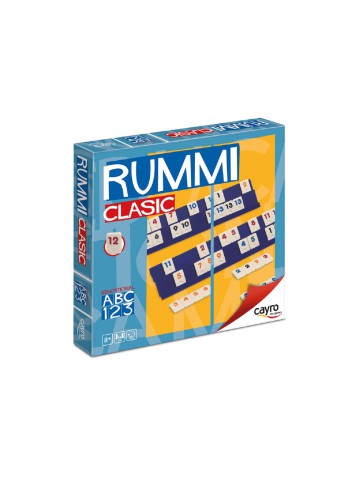 Cayro Rummi Classic | Juego de Mesa Clásico para Niños y Adultos