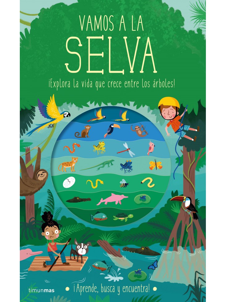 Vamos a la Selva: Un Libro Interactivo para Explorar la Vida Salvaje