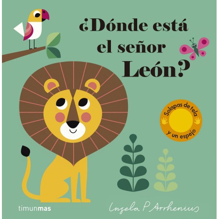 Dónde está el Señor León -  Libro Interactivo para Bebés