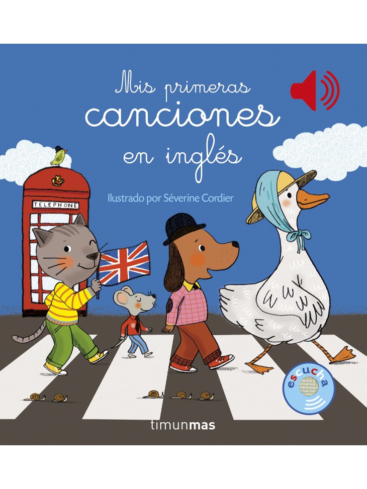 Mis Primeras Canciones en Inglés: Libro Musical para Niños