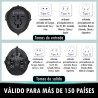 Adaptador de Enchufes Universal Internacional a modo Español3