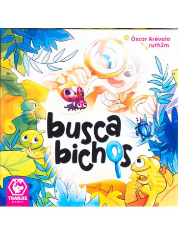 Busca Bichos juego de mesa infantil de memoria y colores Tranjis Games